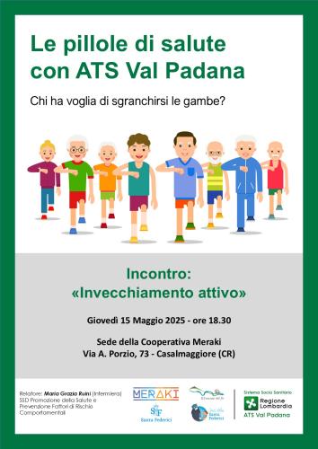 Invecchiamento attivo 15.05.2025