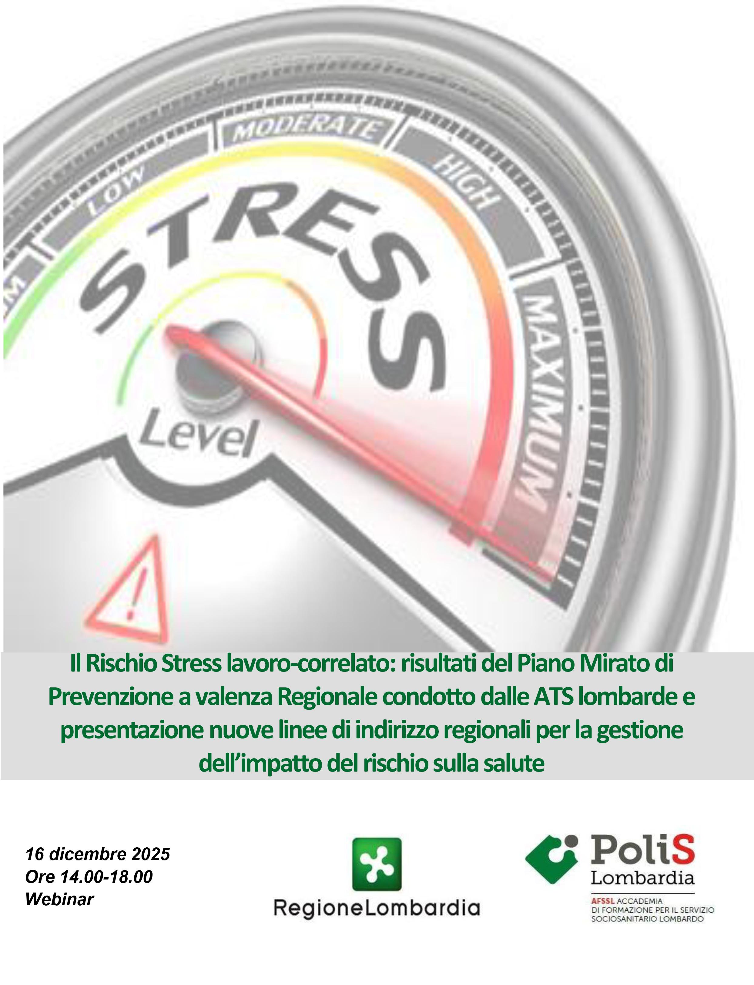 Rischio Stress lavoro-correlato
