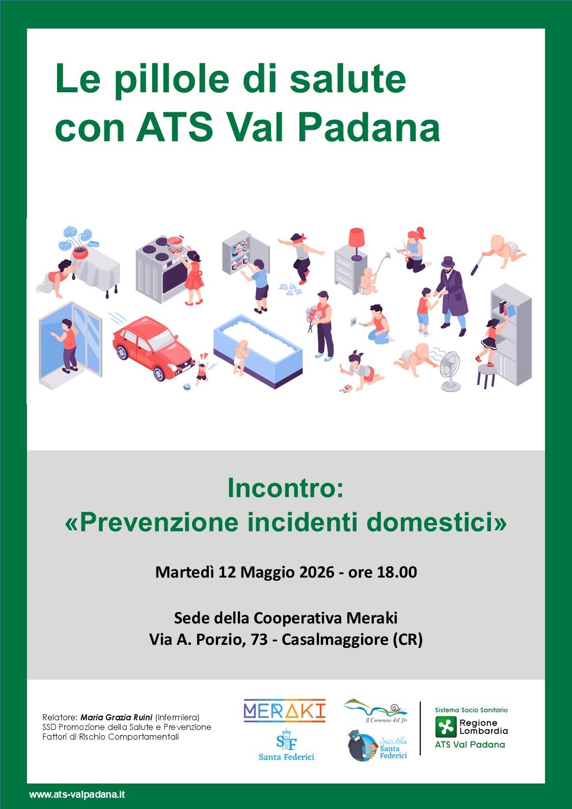 Incidenti Domestici 12.05.2026