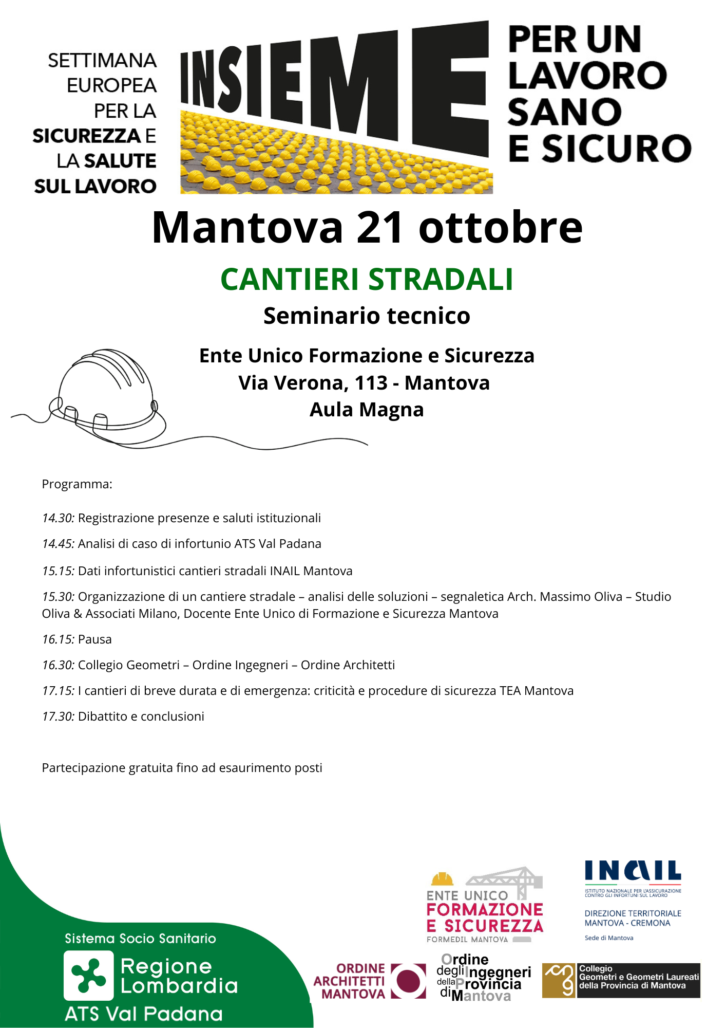 Cantieri stradali 21.10.2025