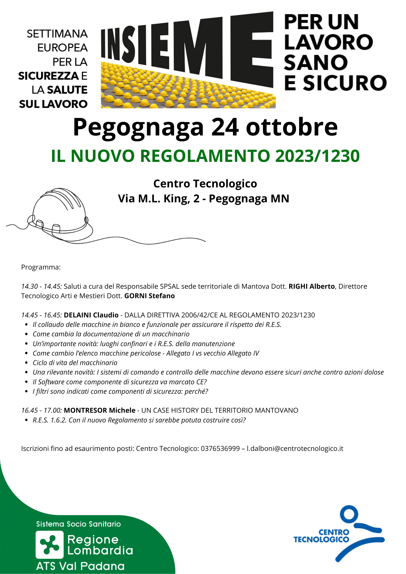 Il nuovo regolamento macchine 24.10.2025
