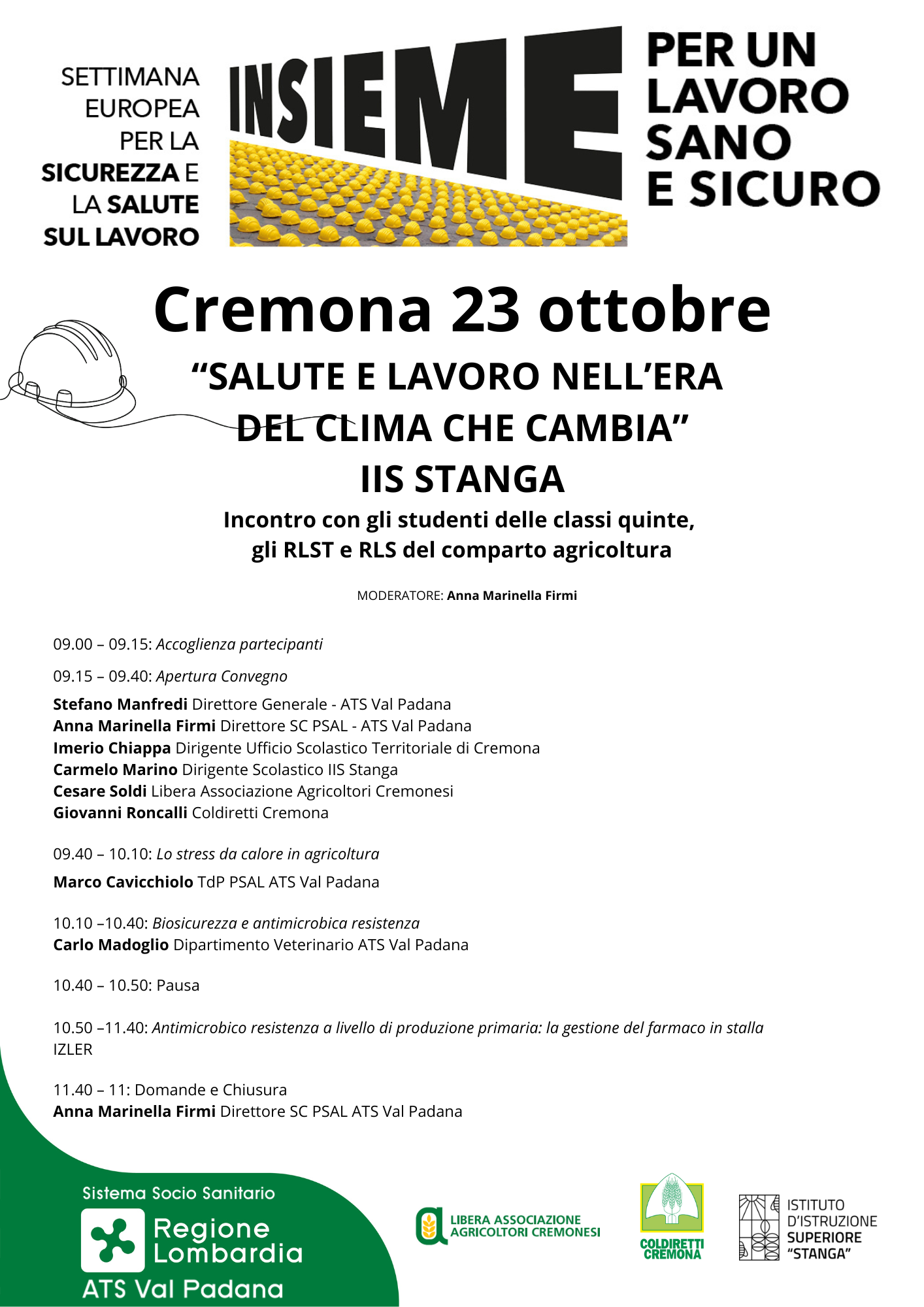Salute e lavoro 23.10.2025
